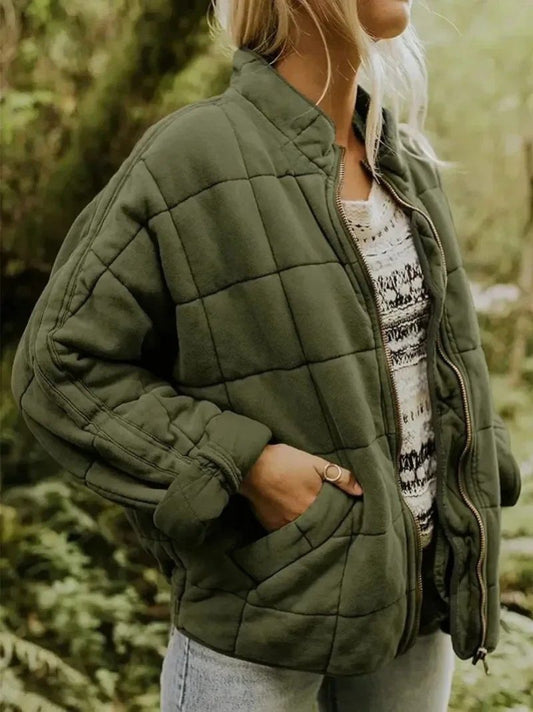 Jackie | Chaqueta forrada con un elegante look oversize