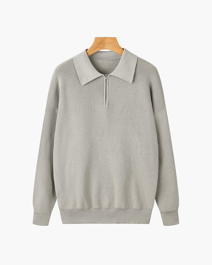 JERSEY CON CREMALLERA PURE ESSENTIALS