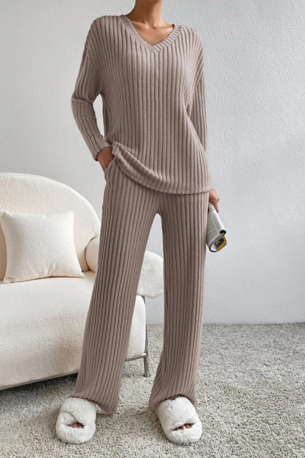 Conjunto cream office