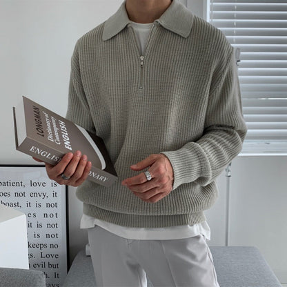 JERSEY CON CREMALLERA PURE ESSENTIALS