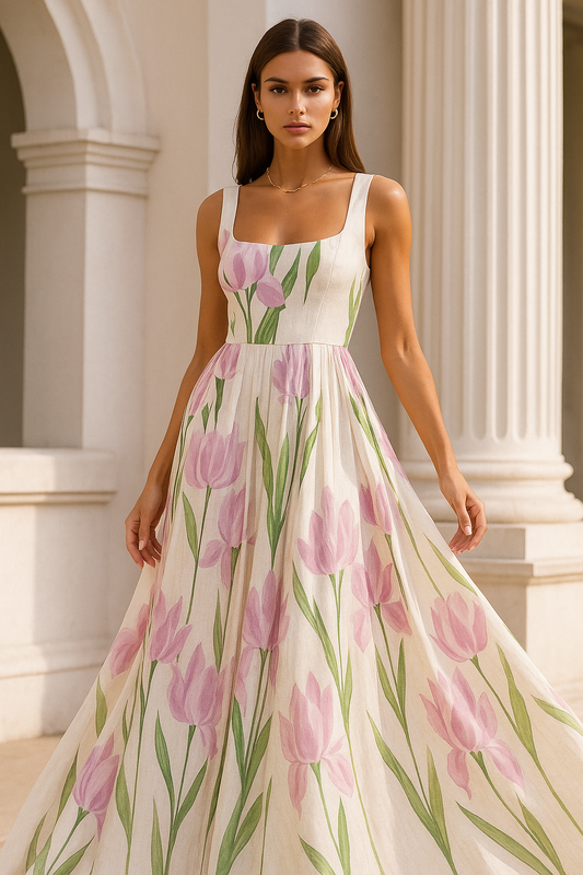 Vestido Floral de gasa Eliana