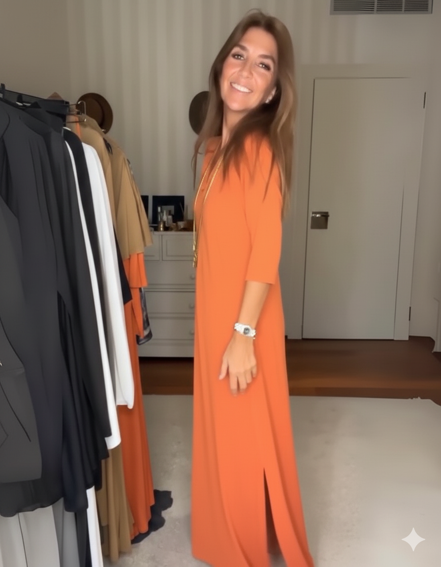 PAMELA | Vestido informal con elegancia atemporal