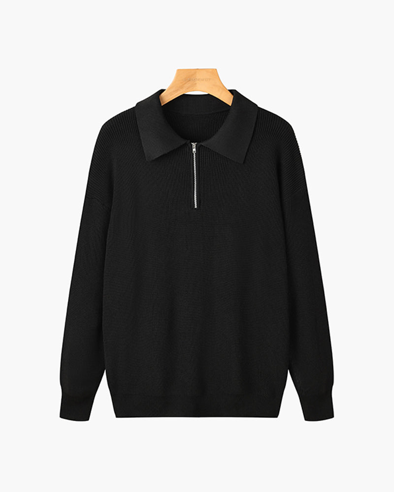 JERSEY CON CREMALLERA PURE ESSENTIALS