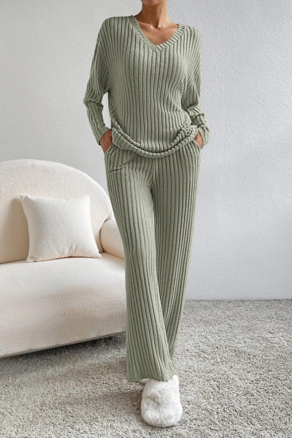 Conjunto cream office