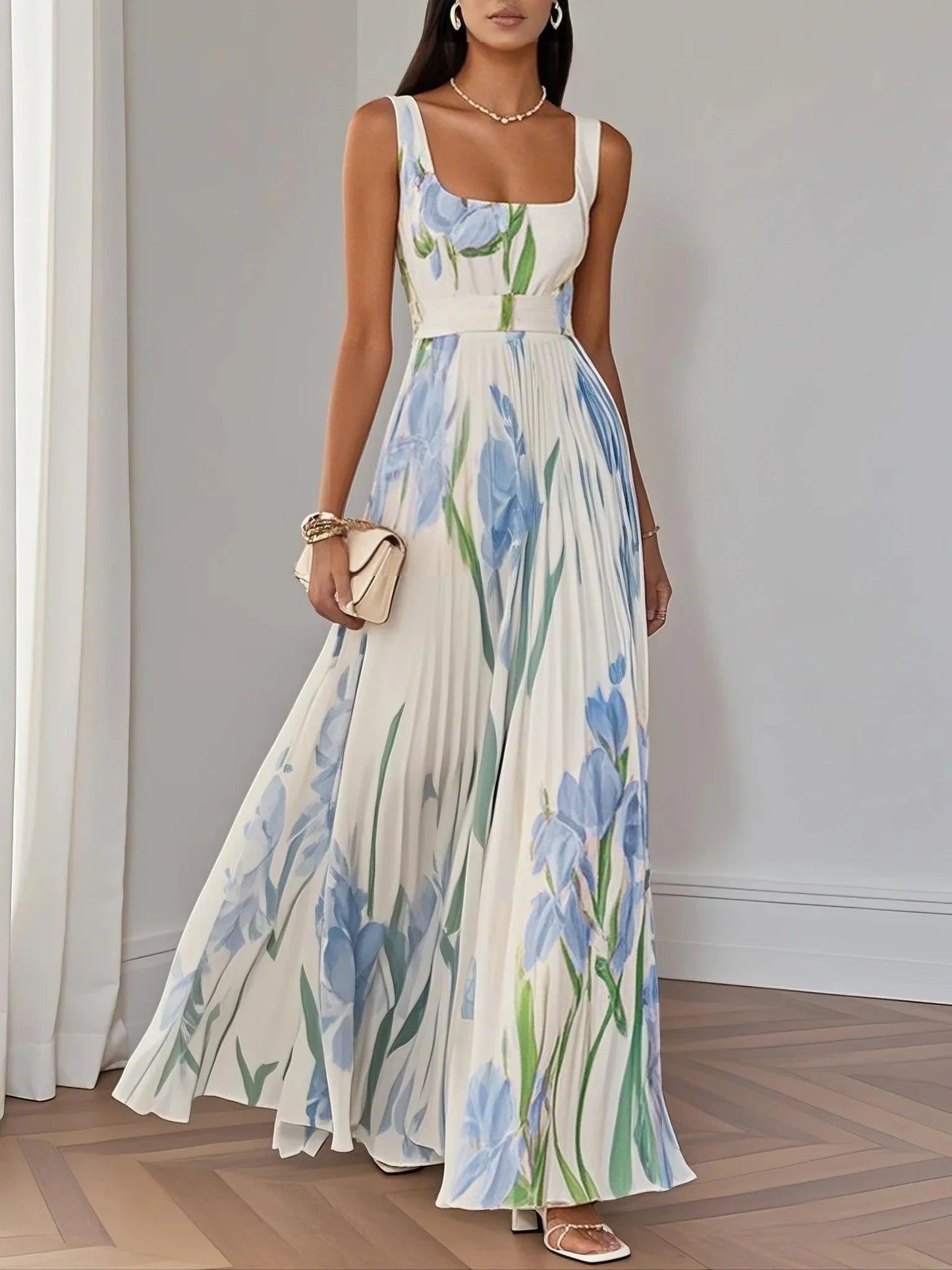 Vestido Floral de gasa Eliana
